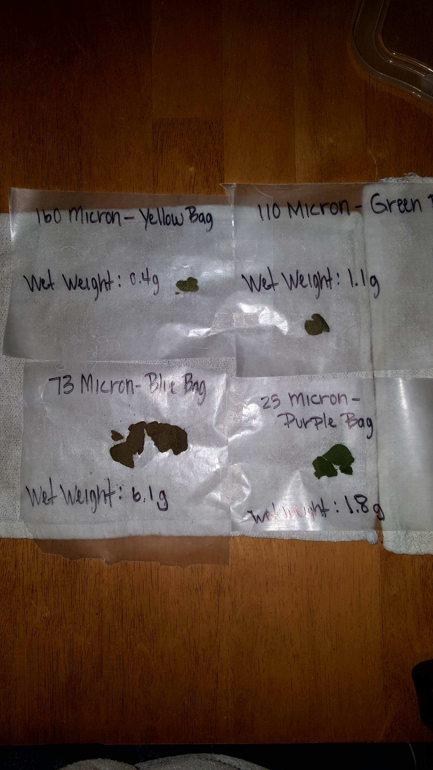 Making hash? A little advise? Using bubble hash bags - Grow from Home -  Growers Network Forum