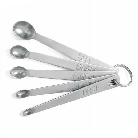 Click image for larger version

Name:	5Pcs-Steel-Mini-Set-Dash-Pinch-Smidgen-Norpro-Measuring-Spoons-O7N2-L2D0_47cc1c81-090e-4c7e-a317-e9c4dce50bc1.b04e81c510d09d1541bef7226a3f9b4c.webp
Views:	43
Size:	10.2 KB
ID:	661661