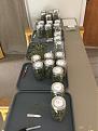 Curing. Buds go in to jars, on to trays , back to jars til  set in cure zone via hygrometers