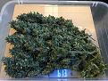 Weigh in, 613g less pan 230g = 383g = 13.5 oz's wet